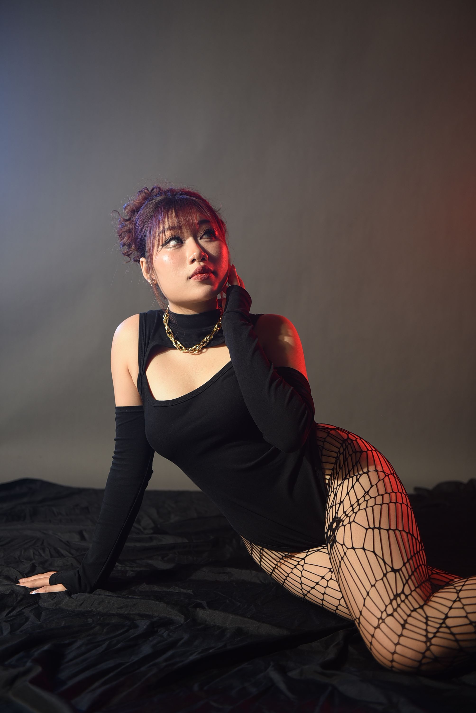 Maid Fishnet Bodystocking