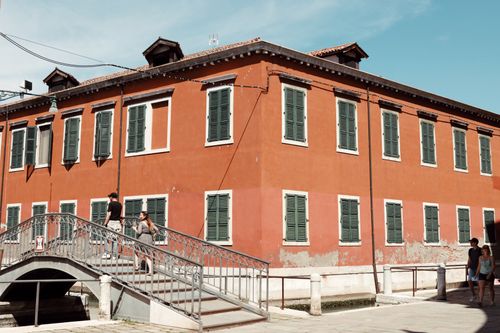Free Explore the timeless beauty of Venetian architecture in Venice, captured during a sunny day. Stock Photo