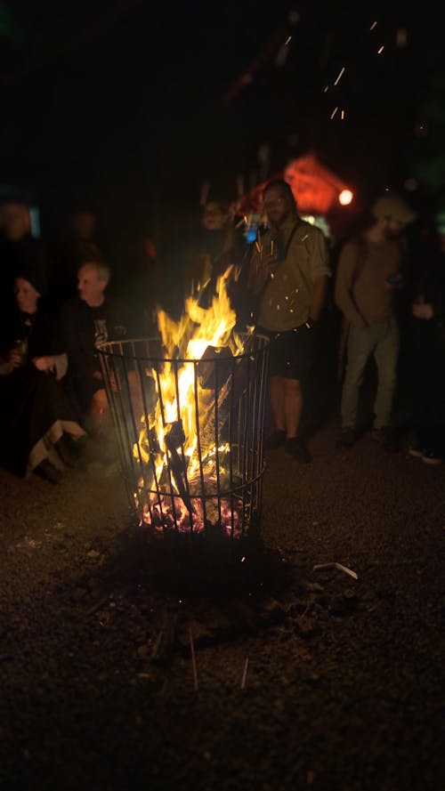 Imagine de stoc gratuită din foc, foc de tabara