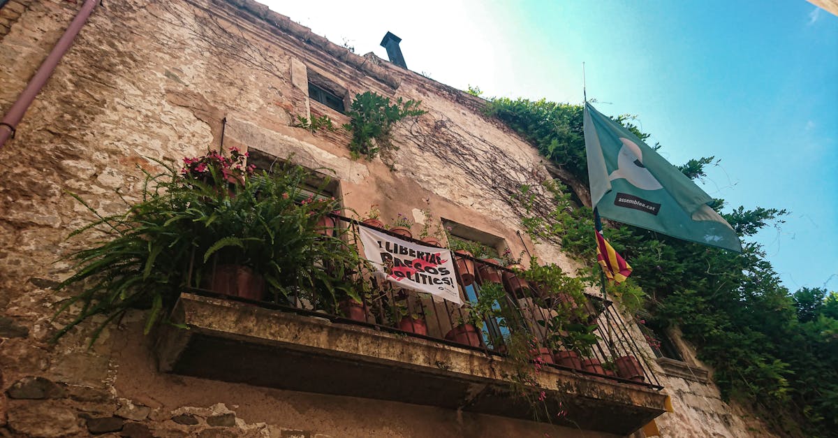 Ucretsiz Acik Balkon Bayrak Stok Fotografi