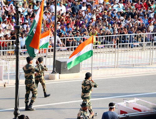 Gratis lagerfoto af 15. august, amritsar, hær pareret