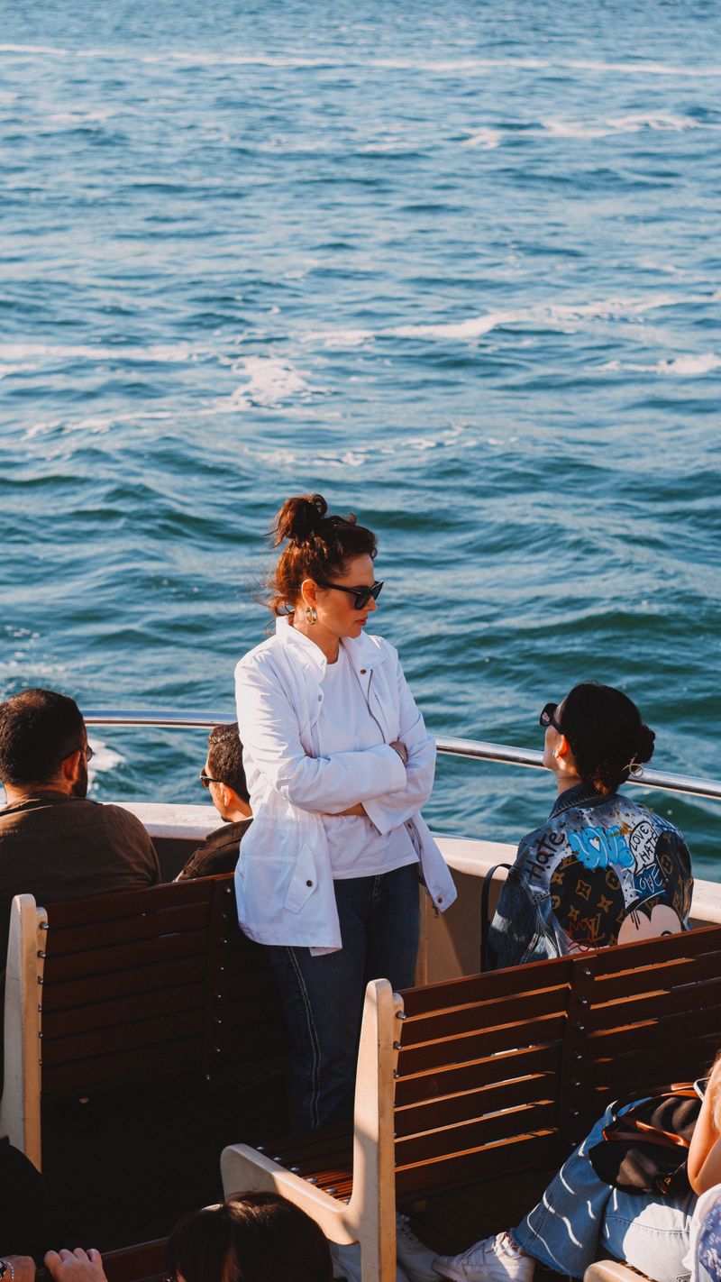 Placeholder: concept website mockup for a general boat tour operator