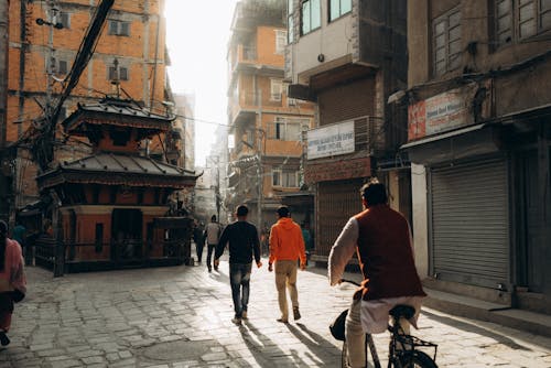 人, 加德滿都, 城市 的 免費圖庫相片