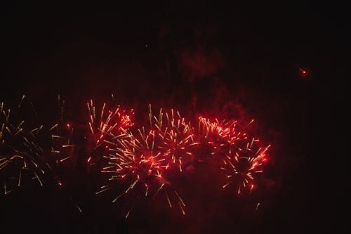 Imagine de stoc gratuită din abstract, Anul Nou, artificii