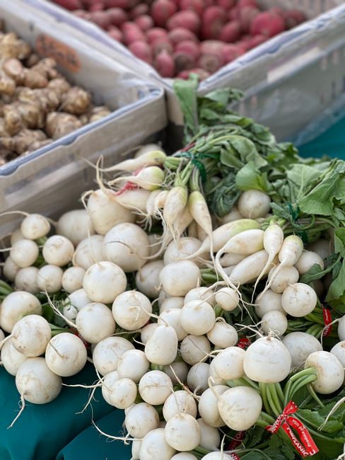 fresh seasonal vegetables