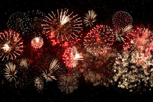 Free Photo of Fireworks Display Stock Photo