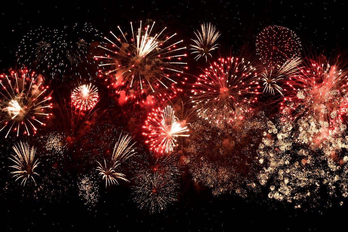 Free Photo of Fireworks Display Stock Photo