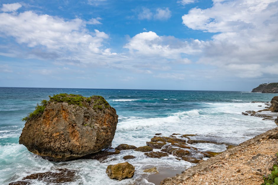 Free stock photo of atlantic ocean, beach, blue sky