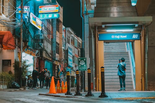 Person Taking Picture Inside the Building