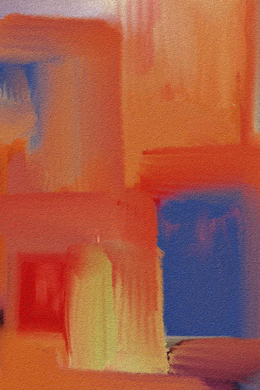 Colorful contemporary abstract painting