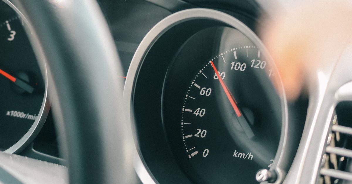 Speedometers In Vehicles Speedometer in Car · Free Stock Photo