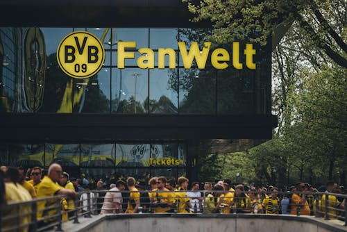 Free stock photo of black and yellow, bvb, dortmund