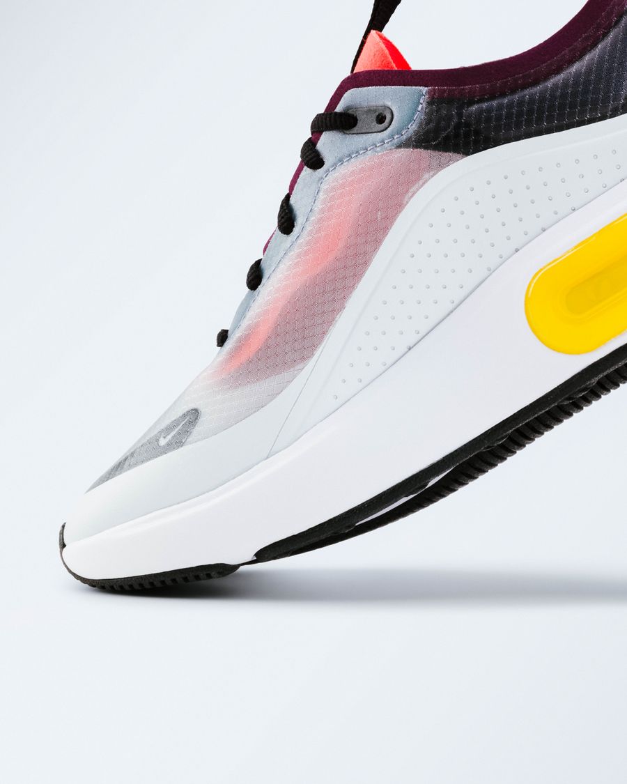 Close-up of a colorful sneaker