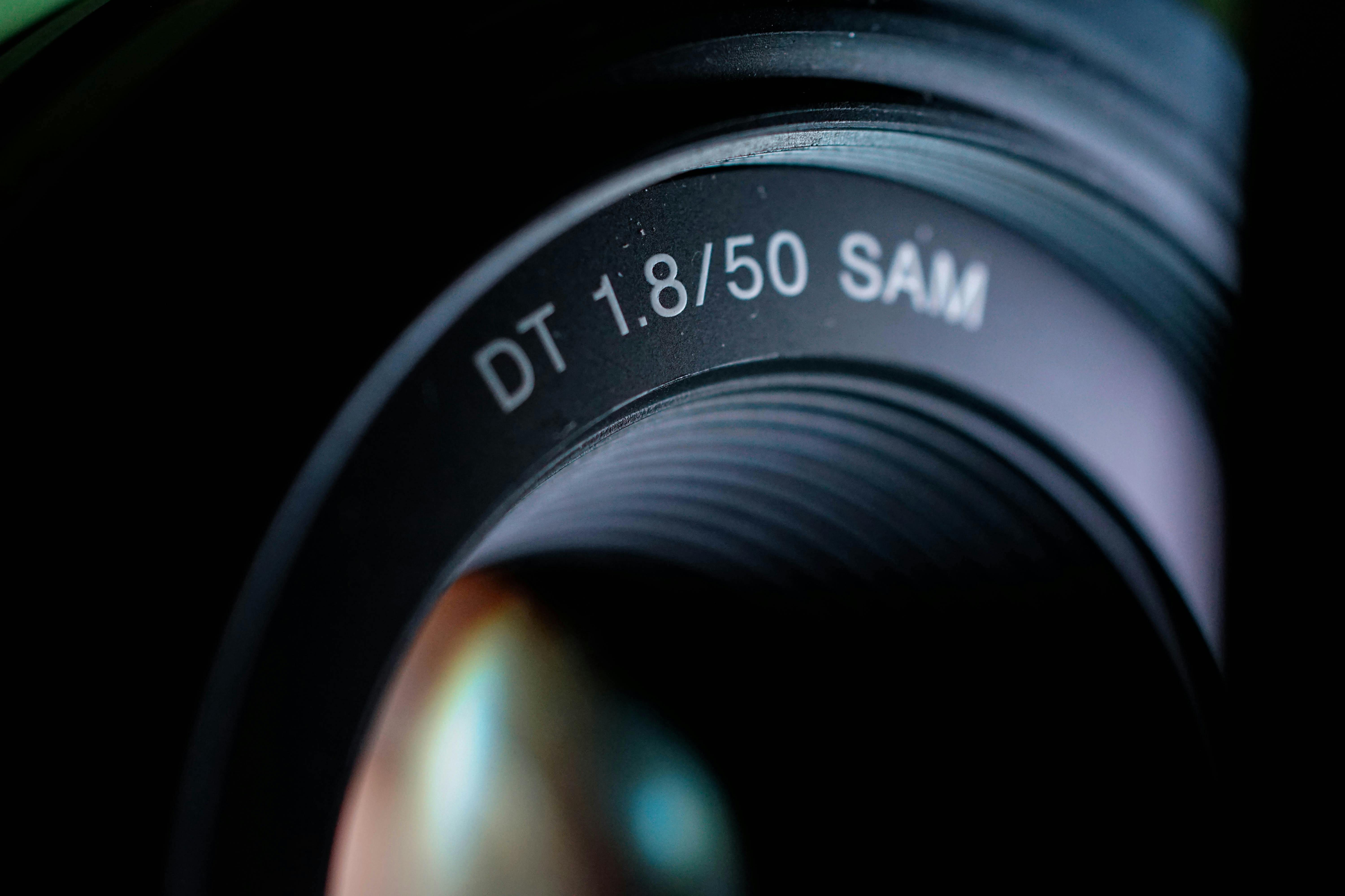 Free stock photo of black background, camera lens, dslr