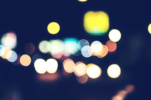 Bokeh Photography of Different Colored Lights