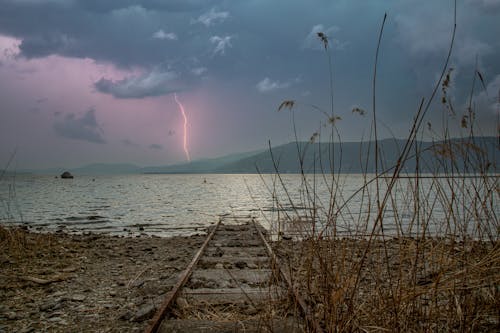 thunderstorm on Lake Verbano