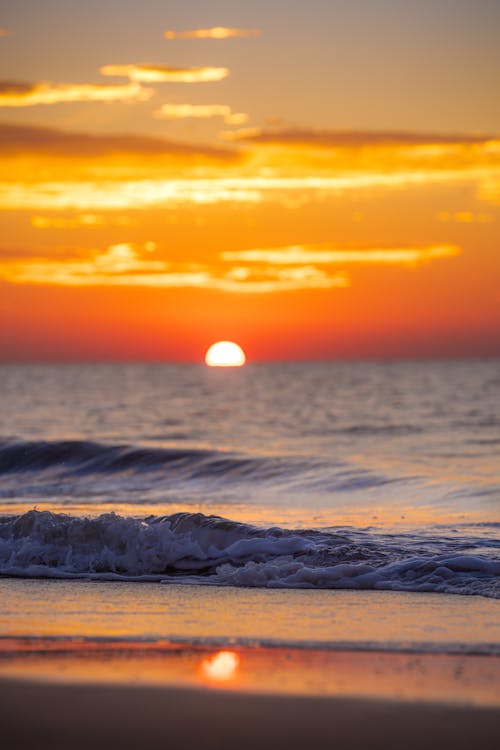 Free stock photo of beach, beach background, beach sunset