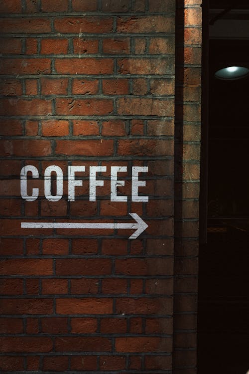 Coffee this way ->