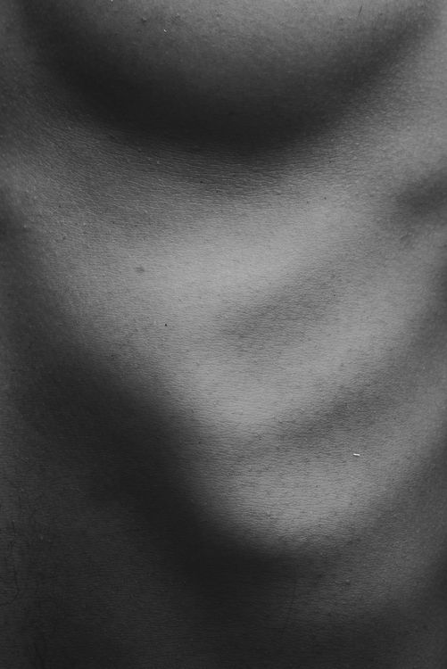 Normal Rib Skin Close-up of the Ribs Showing Through the Skin · Free Stock Photo