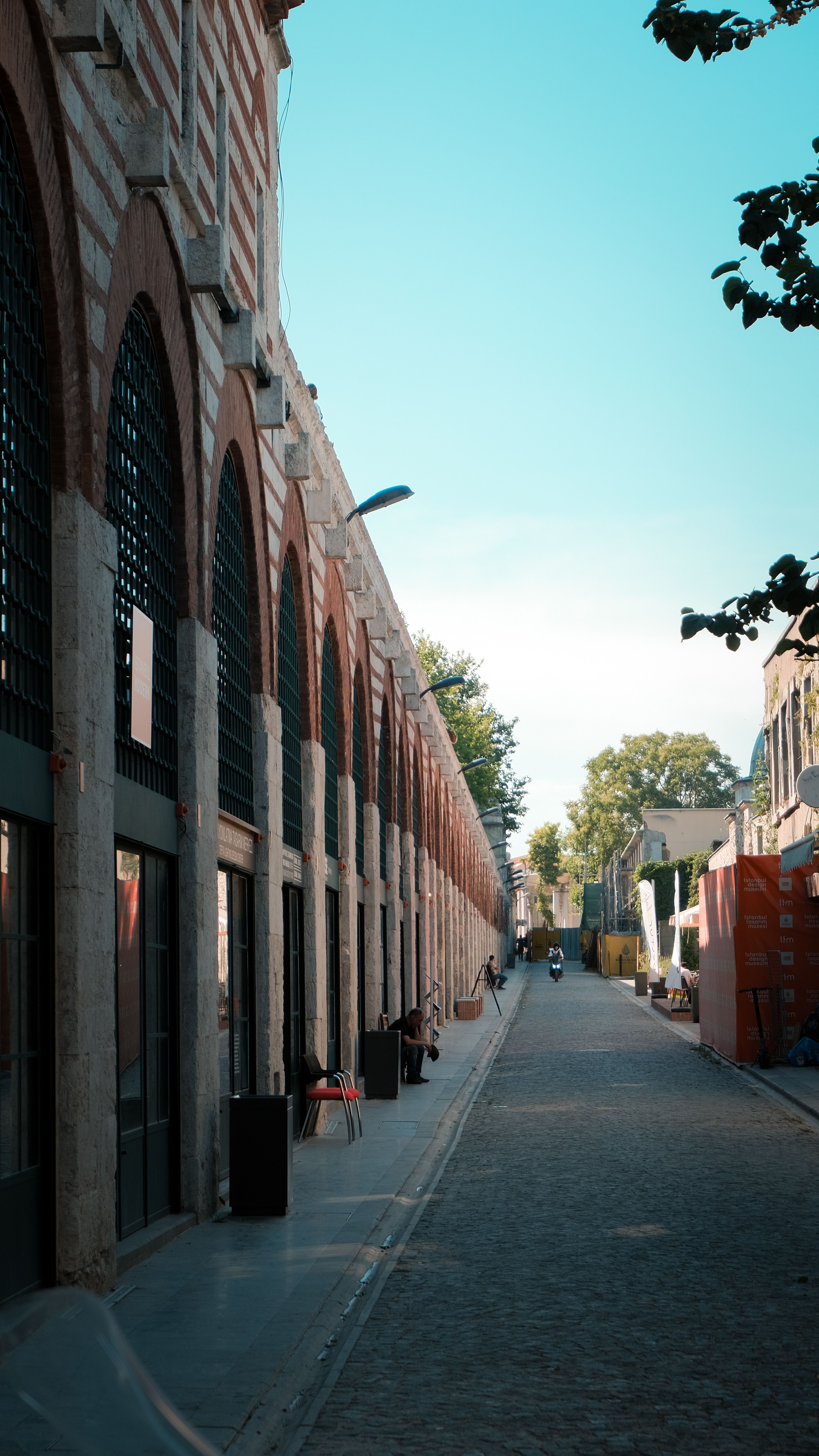 View of a Cobblestone Alley between Buildings · Free Stock Photo