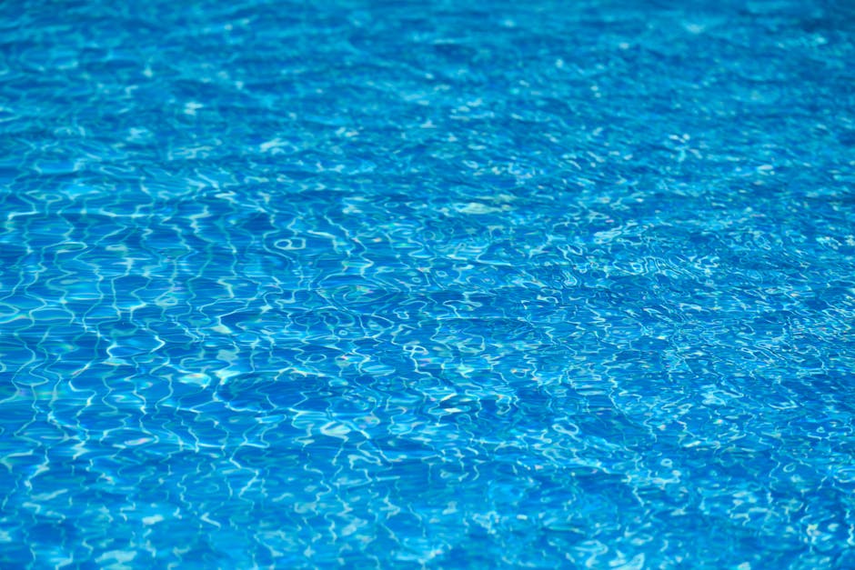 sparkling pool water - pebbletec pool