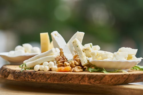 Free Food on Brown Board Stock Photo