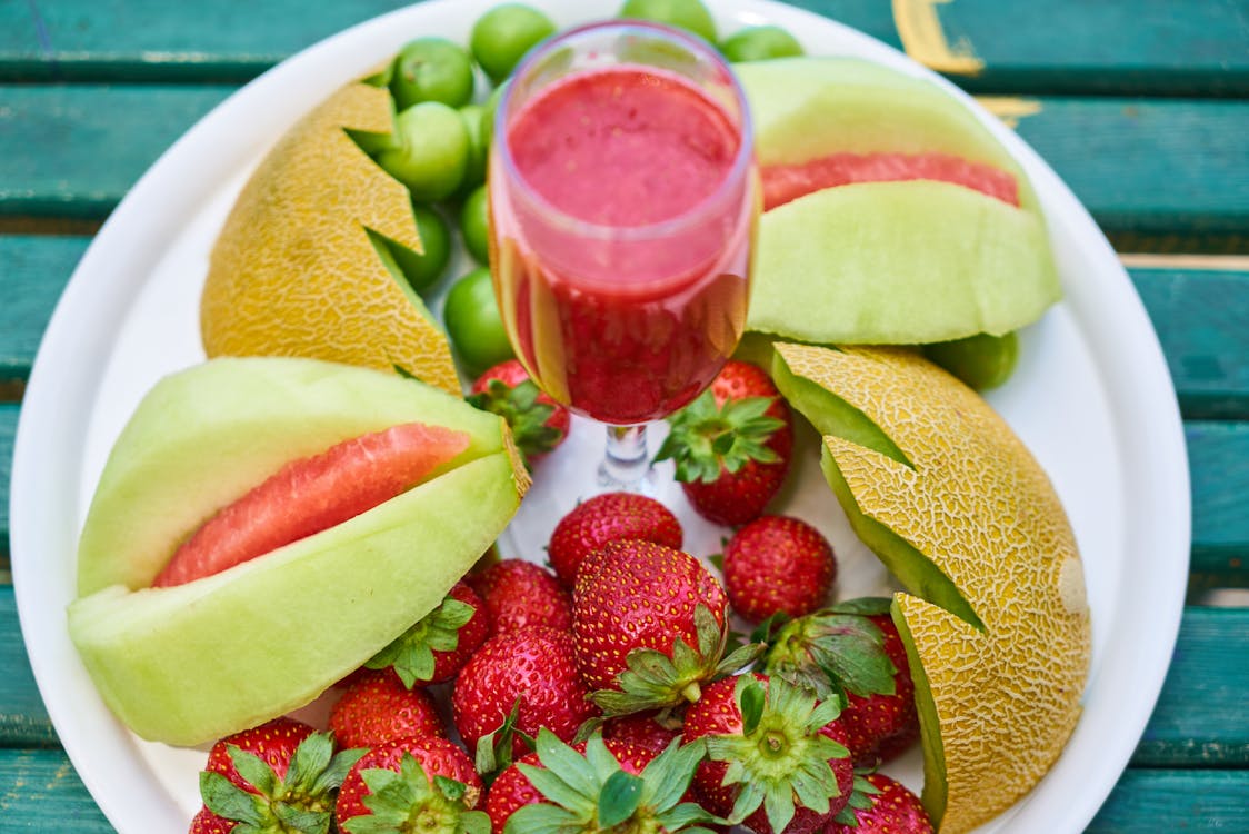 Fruits on Plate