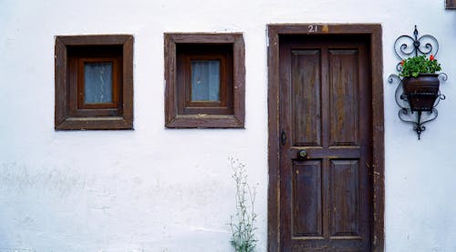 Free stock photo of door, minimalism, old house