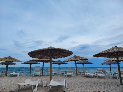 Kostenloses Stock Foto zu kroatische küste, leerer strand, strand