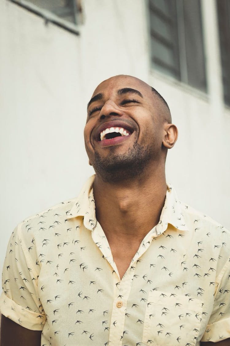 Photo Of Man Laughing