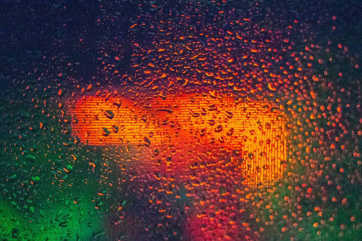 Close-up of clear water droplets