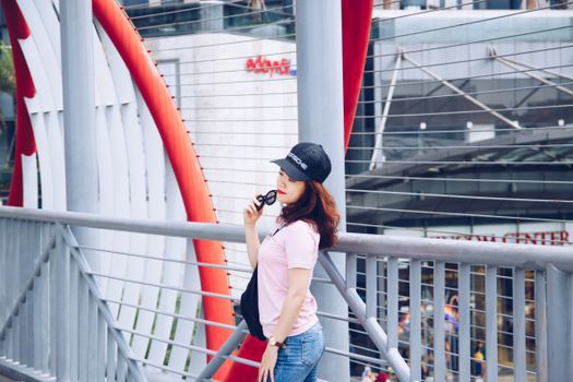Photo of Woman Wearing Pink Shirt