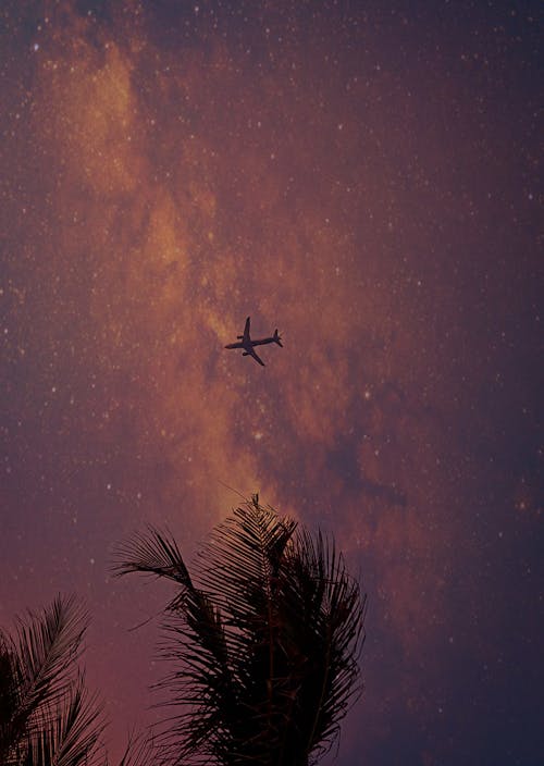 Kostnadsfri bild av distans, flygplan, himmel