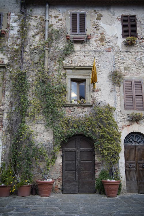 Free stock photo of architettura, borgo, fiori