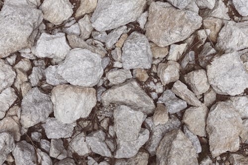 A close up of a pile of rocks