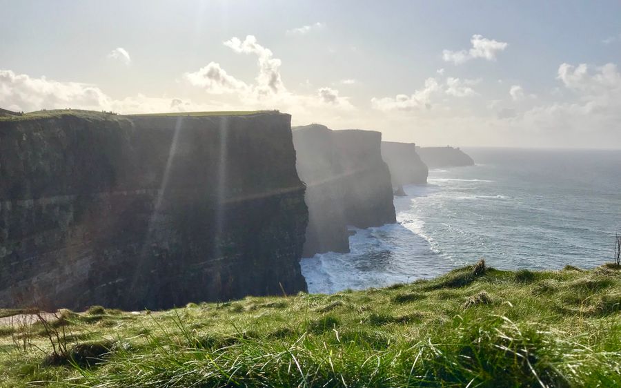 The Cliffs of Moher on Ireland's west coast