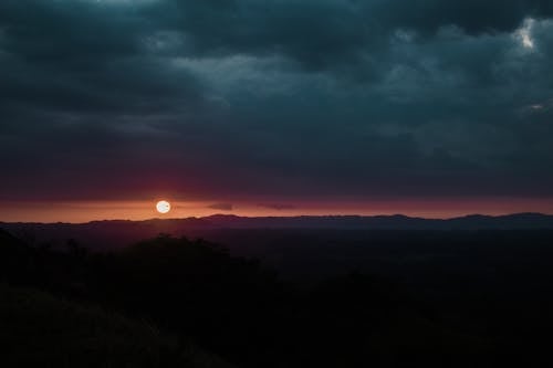 Immagine gratuita di jeffguab, sole, tramonto