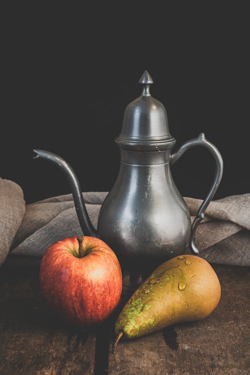 Free stock photo of apple, old, pear