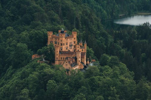 Základová fotografie zdarma na téma barokní architektury, cestování, hrad hohenschwangau