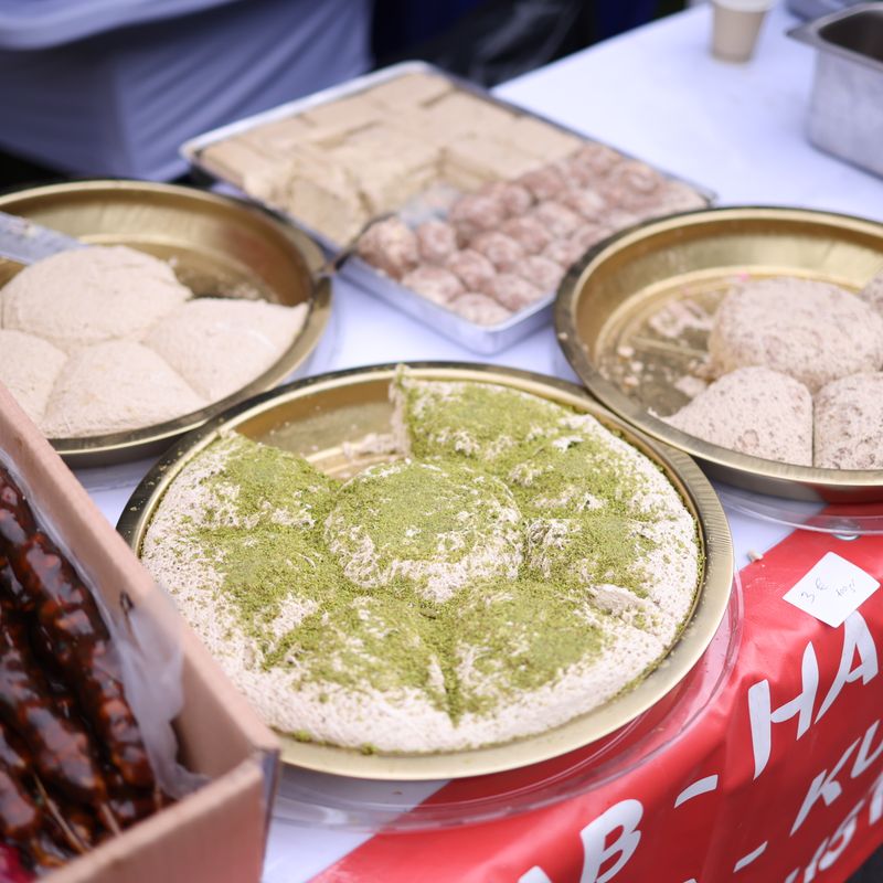 Tahini Halva with Pistachios
