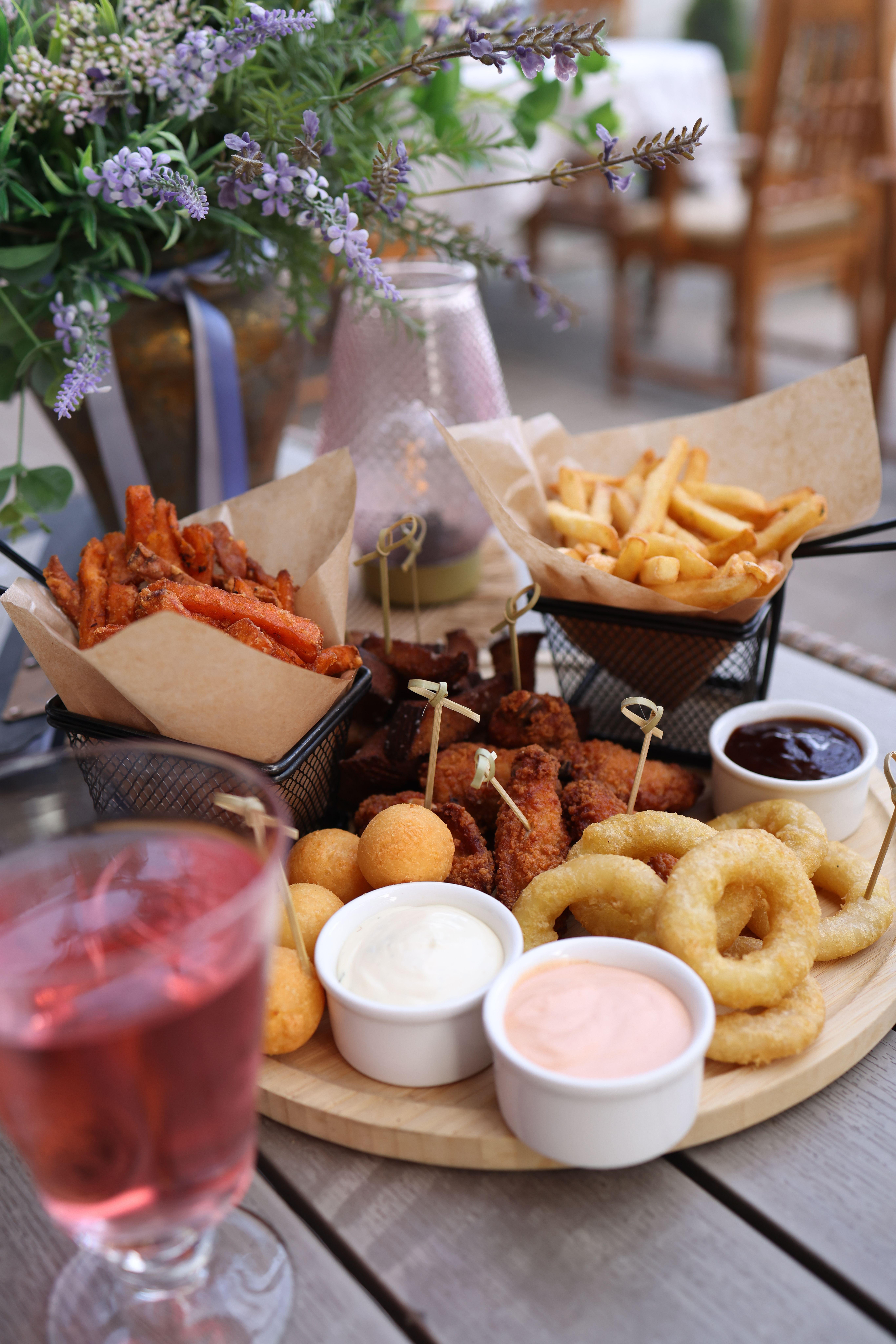 Calabresa com Fritas