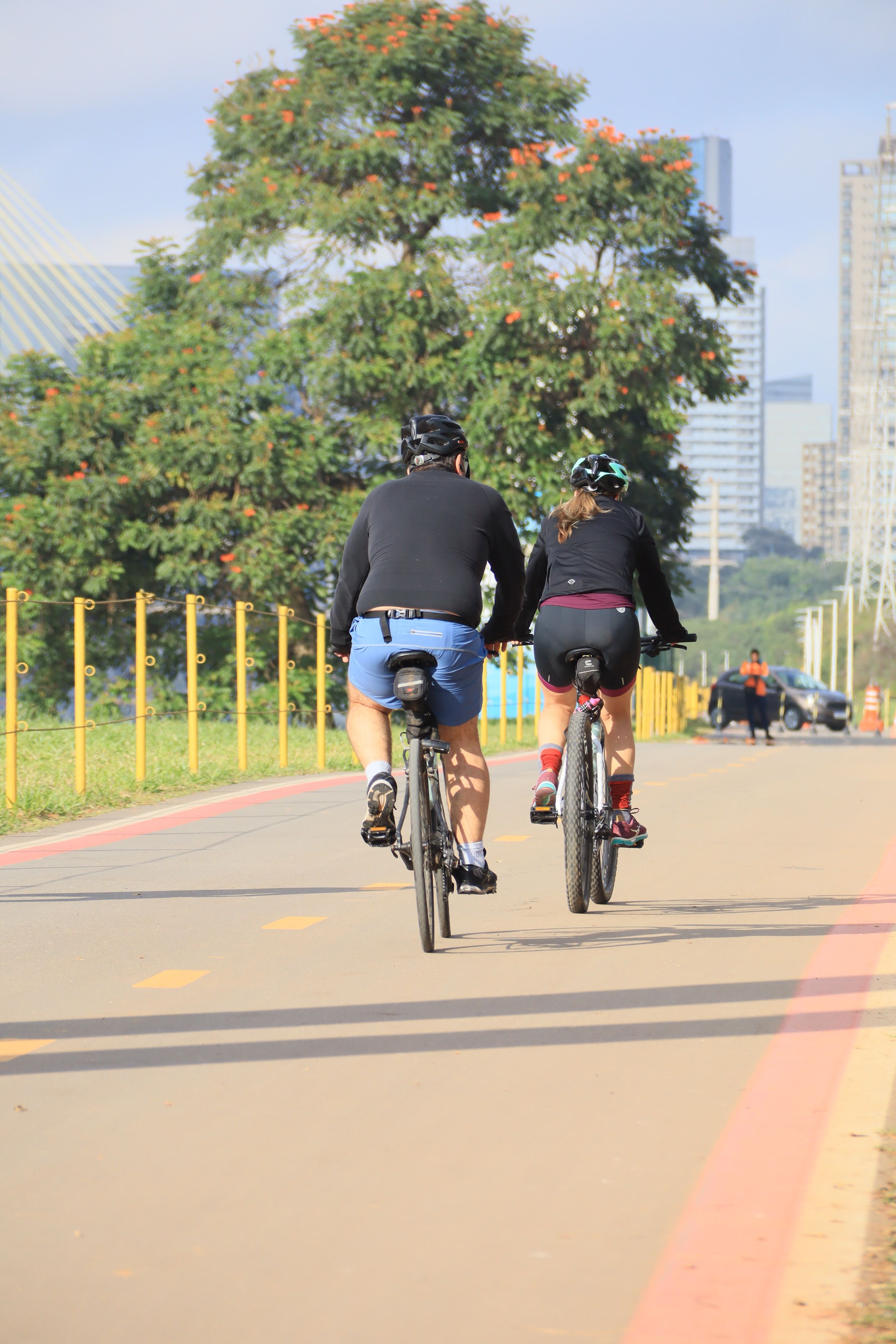 Passeio de bike em Sampa