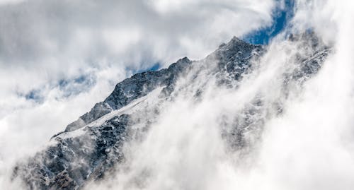 Mountain With Fog