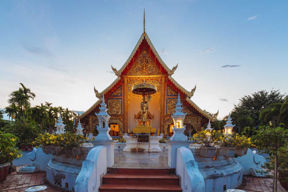 Temple Wat Phra Singh à Chiang Mai