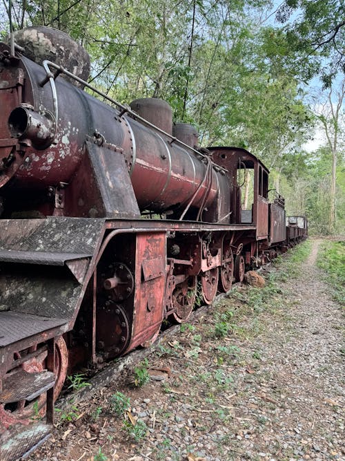 Immagine gratuita di allenare, kwai, vecchio treno