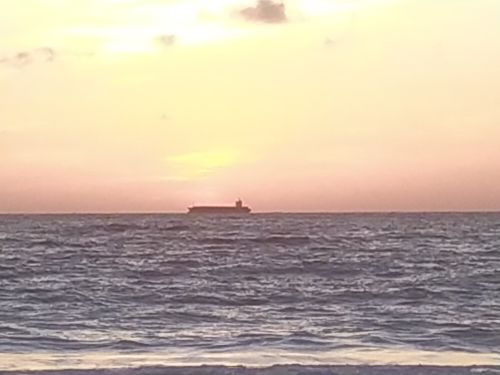 Free Alone Ship Stock Photo