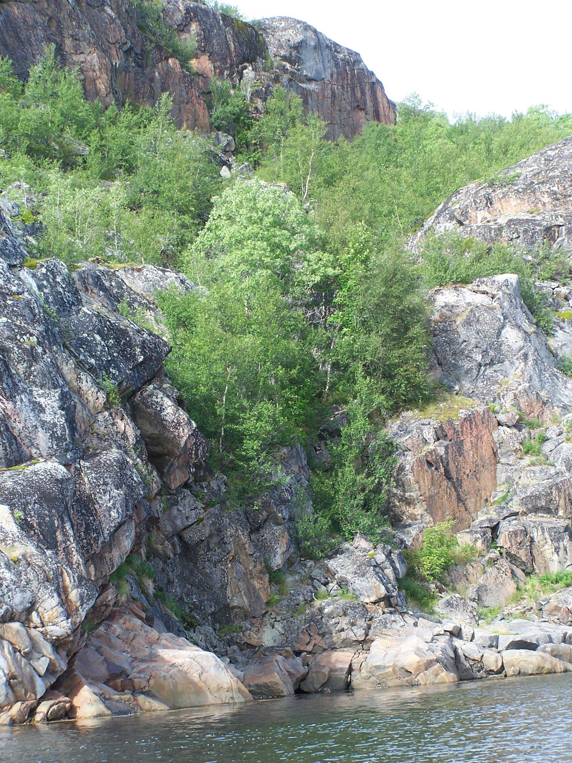 View of Rocks on Landscape
