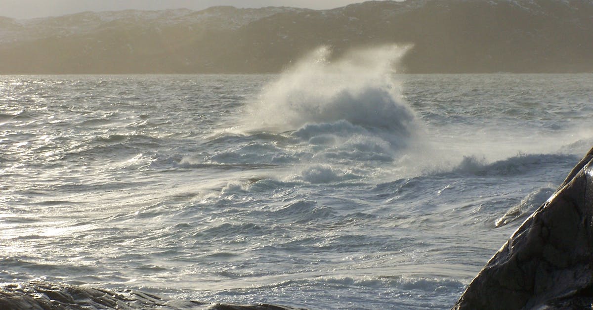 Scenic View of Sea Waves