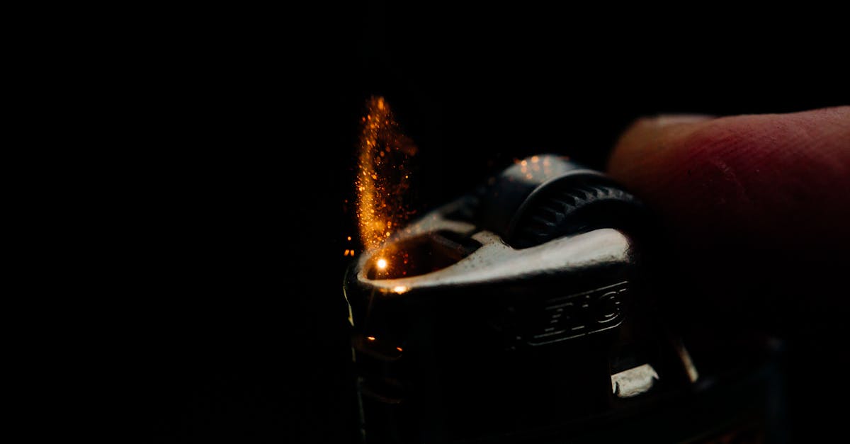 How to refill a Bic lighter without butane