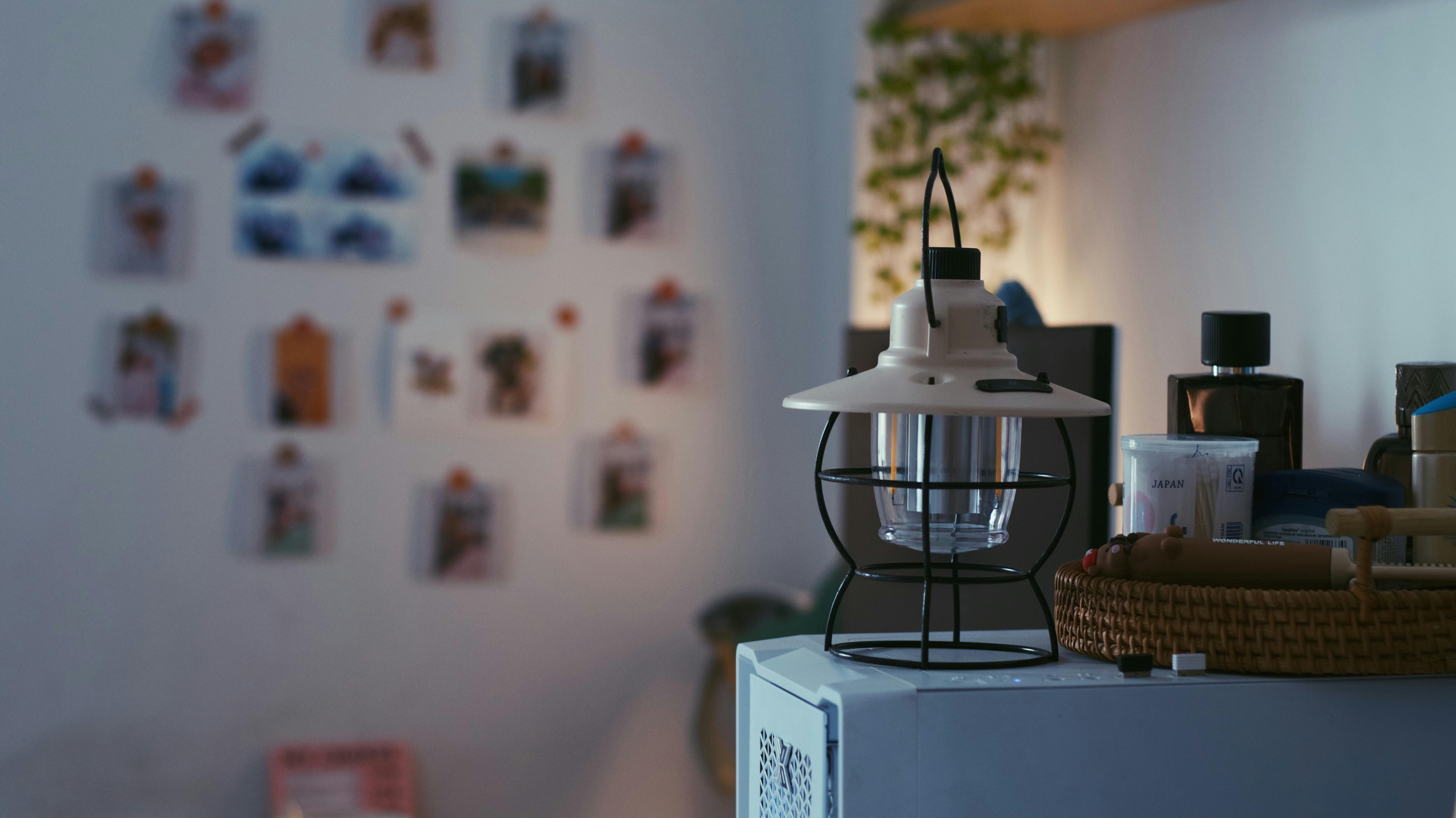 캠핑용 감성 충전식 랜턴 (빈티지 스타일) image 1